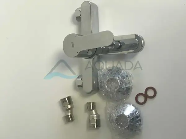 Смеситель для ванны Grohe BauEdg (цвет - хром) (23334000) фото 7 Aquada.com.ua