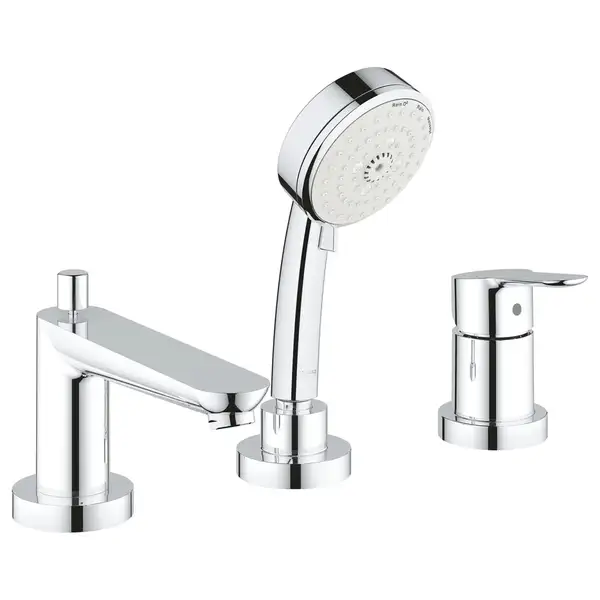 Grohe Bau Edge Змішувач на борт ванни, хром (2511700A) Grohe Bau Edge Змішувач на борт ванни, хром (2511700A)