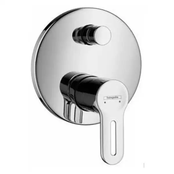 HANSGROHE Смеситель  на ванну врезной (матовый хром ) Metropol S (14465880) фото 1 Aquada.com.ua