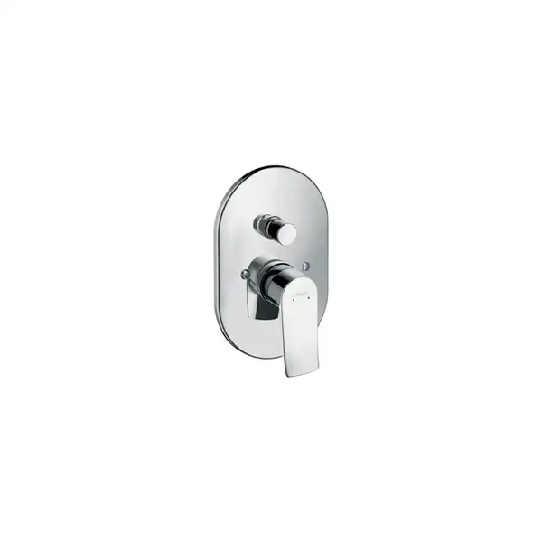 Смеситель для ванны, однорычажный Hansgrohe Metris (цвет - хром) (31484000) фото 1 Aquada.com.ua Смеситель для ванны, однорычажный Hansgrohe Metris (цвет - хром) (31484000) фото 1 Aquada.com.ua