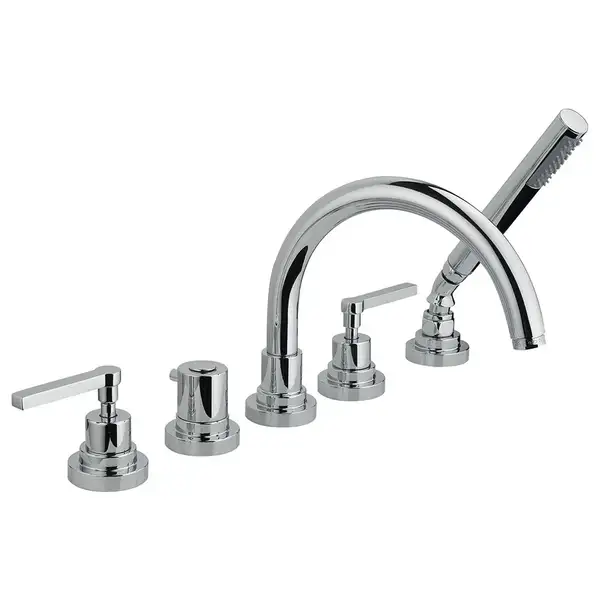 Смеситель на борт ванны Nicolazzi Mac Kinley 05 (2214CR29) фото 1 Aquada.com.ua