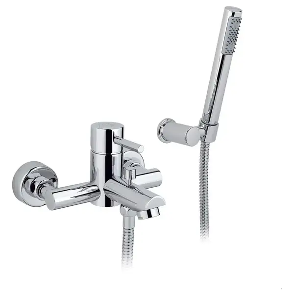 Смеситель для ванны Nicolazzi Olympus с ручным душем (3701CR) фото 1 Aquada.com.ua