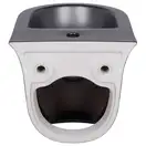 Биде подвесное Qtap Virgo 485х345х365 Matt black QT1855051FMB
