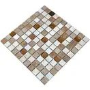 Мозаїка СМ 3044 С3 Beige-Brown-Brown Gold 300x300x9 Котто Кераміка (СМ 325044)