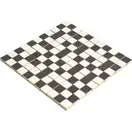 КОТТО КЕРАМІКА Мозаїка СМ 3106 C2 estet white/estet graphite  300 х 300 х 9   ( 25 х 25 ) Кераміка Лео УКРАЇНА (СМ 325106)