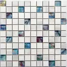 Мозаїка CM 3107 C3 Laterizio Griz-Laterizio Bianco-Line Glass 300x300x9 Котто Кераміка (СМ 325107)