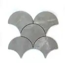 КОТТО КЕРАМІКА Декор Scales CM 3112 SC Ambrosio Gris ( d 147 mm )  УКРАЇНА (CM3112 SC)