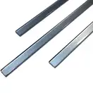 КОТТО КЕРАМІКА Фриз скляний GF 4011 dark silver  25х400х8 Кераміка Лео УКРАЇНА (GF 40011)