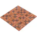 КОТТО КЕРАМІКА Мозаїка GM 8017 C2 Brown S2 Rose/Bronze S7/  300 х 300 х 8   ( 25 х 25 ) Кераміка Лео УКРАЇНА (GM 825017)