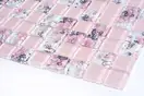 КОТТО КЕРАМІКА Мозаїка скляна GMP 0825008 С2 print 8/pink w 300x300 (кубик 2,5х2,5) Кераміка Лео УКРАЇНА