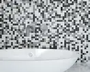 КОТТО КЕРАМІКА Мозаїка скляна GMP 0825011 С3 print 10/black /white 300 x 300 х 8   ( 25 х 25 ) Кераміка Лео УКРАЇНА