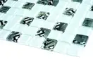КОТТО КЕРАМІКА Мозаїка скляна GMP 0825022 С2 print 24/white 300x300 (кубик 2,5х2,5) Кераміка Лео УКРАЇНА