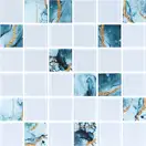 КОТТО КЕРАМІКА Мозаїка скляна GMP 0848034 С2 print 37/ral 7047 300x300 (кубик 4,8х4,8) Кераміка Лео УКРАЇНА