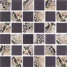 КОТТО КЕРАМІКА Мозаїка скляна GMP 0848038 С2 print 38/ral 7039 300x300 (кубик 4,8х4,8) Кераміка Лео УКРАЇНА