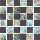КОТТО КЕРАМІКА Мозаїка скляна GMP 0848046 СC print 42/ral 7039 300x300 (кубик 4,8х4,8) Кераміка Лео УКРАЇНА