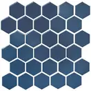 КОТТО КЕРАМІКА Мозаїка HEXAGON H 6008 Steel Blue 295х295х9 Кераміка Лео УКРАЇНА