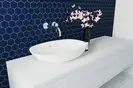 КОТТО КЕРАМІКА Мозаїка HEXAGON H 6008 Steel Blue 295х295х9 Кераміка Лео УКРАЇНА
