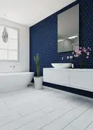 КОТТО КЕРАМІКА Мозаїка HEXAGON H 6008 Steel Blue 295х295х9 Кераміка Лео УКРАЇНА
