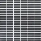 КОТТО КЕРАМІКА Мозаїка MI7 10500506C Nero 30x30 (1x5) Кераміка Лео УКРАЇНА