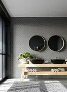 КОТТО КЕРАМІКА Мозаїка SCALES SC 6019 Silver 240x240x9 0,037 м2 Кераміка Лео