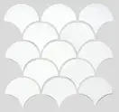 КОТТО КЕРАМІКА Мозаїка SCALES SC 6024 White 240x240x9 0,037 м2 Кераміка Лео
