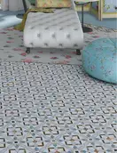 Плитка керамогранітна Vodevil Demel Multicolor декор 200x200x8 Vives (4P05)