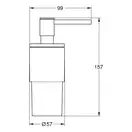 Дозатор для рідкого мила Grohe Atrio (40306AL3)