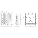Диспенсер для жидкого мыла Qtap Davcovac mydla DM350CP3 (QTDM350CP3)