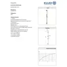 Kludi Nova Fonte Puristic Душевой набор, хром (2084005-15)