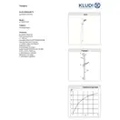 Kludi Freshline Душова стійка, біла (6784091-00)