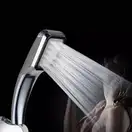 Душевая лейка REA ECO POWER + шланг + держатель хром (REA-P8586)