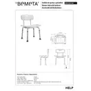 Стільчик для душу Help (353125123), Bemeta