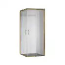 KOER SR SC03 Душова кабіна без піддону, матове золото (KR5358)