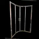 KOER SR SC04 Душова кабіна, прозоре скло, хром (KR5360)