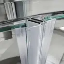 KOER SR SC04 Душова кабіна, прозоре скло, хром (KR5360)