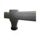 KOER SR SD06 Двері в нішу, прозоре скло, графіт (KR5369)