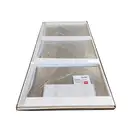KOER SR SP02-100x200-TR-01 Душова перегородка, хром (KR5395)
