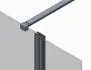 KOER SR SP03-120x200-TR-01 Перегородка Walk-In, хром (KR5398)