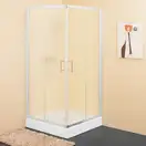 Kolpa San SQ line TKK120x80/K Душевая кабина, хром (513315) (513310)