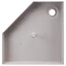 Набор Lidz душевая кабина Dozorca SC90x90.BLA.LOW.TR, стекло прозрачное 6 мм + поддон Diament (LDSC9090BLALOWTR2SET)