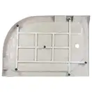 Душевая кабина Lidz Latwa SC120x85R.SAT.LOW.FR, стекло Frost 5 мм, правая (LLSC12085RSATLOWFR)