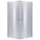 Набор Lidz душевая кабина Latwa SC80x80.SAT.LOW.GR, стекло тонированное 4 мм + поддон Kupala (LLSC8080SATLOWGR2SET)