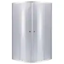 Душевая кабина Lidz Latwa SC90x90.SAT.LOW.GR, стекло тонированное 4 мм без поддона (LLSC9090SATLOWGR2)
