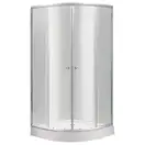Душевая кабина Lidz Latwa SC90x90.SAT.LOW.TR, стекло прозрачное 4 мм (LLSC9090SATLOWTR)