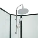 Душевой бокс Lidz Majatek SB100x100.BLA.LOW.TR, стекло прозрачное 5 мм без поддона (LMSB100100BLALOWTR2)