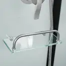 Душевой бокс Lidz Majatek SB90x90.BLA.LOW.TR, стекло прозрачное 5 мм без поддона (LMSB9090BLALOWTR2)