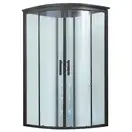 Гидромассажный бокс Lidz Majatek SBM90x90.BLA.HIGH.TR, стекло прозрачное 5 мм без поддона (LMSBM9090BLAHIGHTR2)