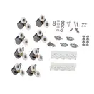 Душевой бокс Lidz Tani SB80x80.SAT.HIGH.FR, стекло Frost 4 мм без поддона (LTSB8080SATHIGHFR2)