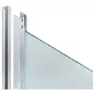 Набор Lidz душевая кабина Wawel SC80x80.SAT.LOW.FR, стекло Frost 4 мм + поддон Mazur (LWASC8080SATLOWFR2SET)