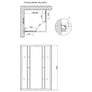 Душевая кабина Lidz Wawel SC90x90.SAT.LOW.FR, стекло Frost 4 мм без поддона (LWASC9090SATLOWFR2)
